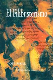 Cover of El filibusterismo by José Rizal