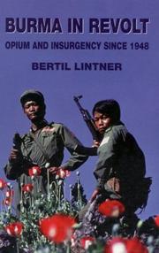 Cover of Burma in revolt by Bertil Lintner