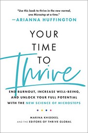 Cover of Your Time to Thrive by Marina Khidekel