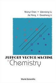 Cover of Support vector machine in chemistry by Nianyi Chen