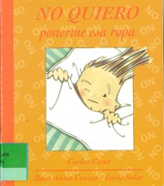 Cover of No Quiero Ponerme Esa Ropa by Carles Cano