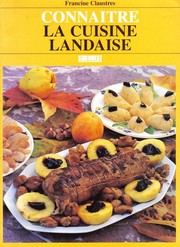 Front cover of AED CONNAITRE LA CUISINE LANDAISE by CLAUSTRES Francine