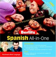 Cover of All-In-One Spanish (Berlitz Self Study) by Unknown