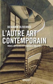 Front cover of L'autre art contemporain by Benjamin Olivennes