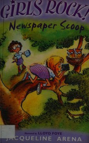 Cover of Newspaper scoop by Jacqueline Arena