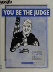 Cover of You be the judge by Nancy Dezan