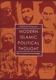 Front cover of Modern Islamic Political Thought by Hamid Enayat