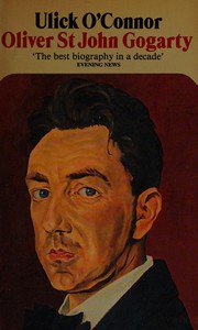 Cover of Oliver St. John Gogarty by Ulick O'Connor
