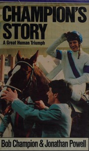 Front cover of Champion's story by Bob Champion