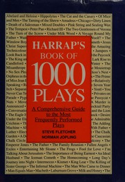 Front cover of Harrap's book of 1000 plays by Steve Fletcher