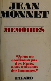 Cover of Mémoires by Jean Monnet