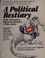 Front cover of A political bestiary by McCarthy, Eugene J.