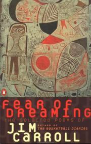Cover of Fear of Dreaming by Jim Carroll