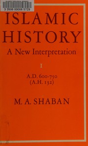 Front cover of Islamic history by Muḥammad ʻAbd al-Ḥayy Muḥammad Shaʻbān