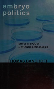 Front cover of Embryo politics by Thomas F. Banchoff