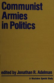 Cover of Communist Armies in Politics by Jonathan R. Adelman
