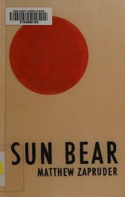Cover of Sun bear by Matthew Zapruder