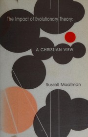 Front cover of The Impact of Evolutionary Theory by Russell Maatman