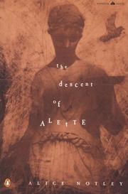 Front cover of The Descent of Alette by Alice Notley