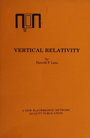 Cover of Vertical Relativity by H.P. Lee