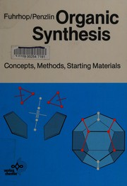 Front cover of Organic synthesis by Jürgen-Hinrich Fuhrhop