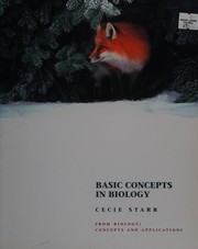 Front cover of Basic concepts in biology by Cecie Starr