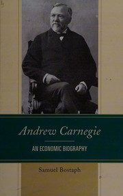 Cover of Andrew Carnegie by Samuel Bostaph