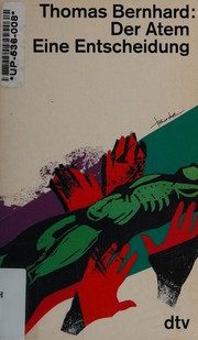 Cover of Der Atem by Thomas Bernhard