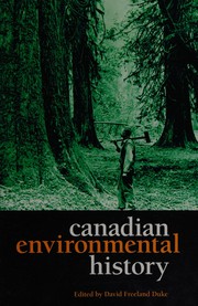 Front cover of Canadian environmental history by David Freeland Duke