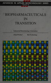 Front cover of Biopharmaceuticals in transition by A. M. Chakrabarty