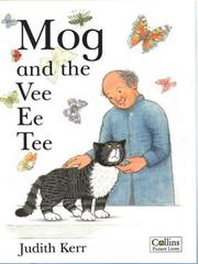 Front cover of Mog and the Vee Ee Tee by Judith Kerr