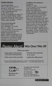 Front cover of Christian Ministry Sourcebook by Stephen Froom