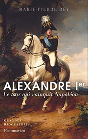 Cover of Alexandre Ier by Marie-Pierre Rey