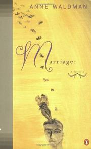 Cover of Marriage by Anne Waldman
