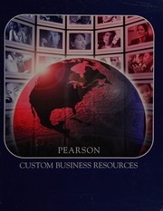 Cover of Pearson custom business resources by Steven Wiggins