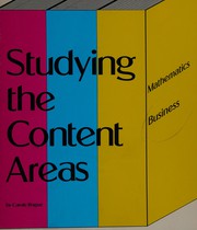Cover of Studying the content areas by Carole Bogue