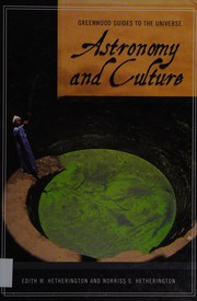 Front cover of Astronomy and culture by Edith W. Hetherington