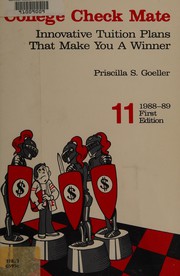 Front cover of College Check Mate by Priscilla S. Goeller