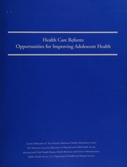 Front cover of Health care reform by Charles E. Irwin