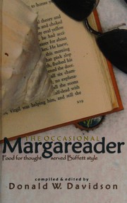 Front cover of The occasional Margareader by Donald W. Davidson