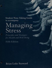Front cover of Ntg- Managing Stress 5e Student Not by Seaward