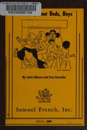 Cover of Stand by your beds, boys by John Allison
