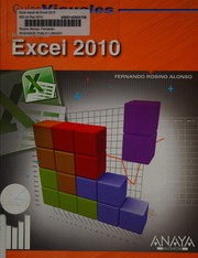 Cover of Guia visual de Excel 2010 by Fernando Rosino Alonso