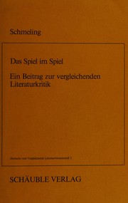 Cover of Das Spiel im Spiel by Manfred Schmeling
