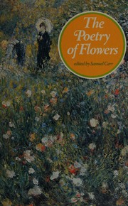 Front cover of The Poetry of flowers by Samuel Carr