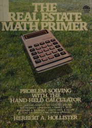 Front cover of The real estate math primer by Herbert A. Hollister