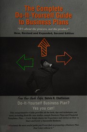 Front cover of The complete do-it-yourself guide to business plans by Delvin R. Chatterson