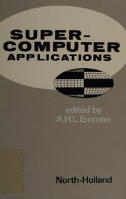 Front cover of Supercomputer applications by International Supercomputer Applications Symposium (1984 Amsterdam, Netherlands)