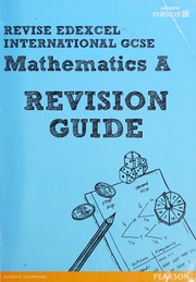 Front cover of Revise International GCSE Mathematics A. by Harry Smith
