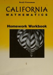 Cover of California mathematics by Jennie M. Bennett
